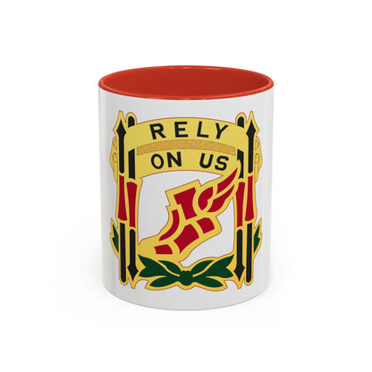 62 Maintenance Battalion (U.S. Army) Accent Coffee Mug