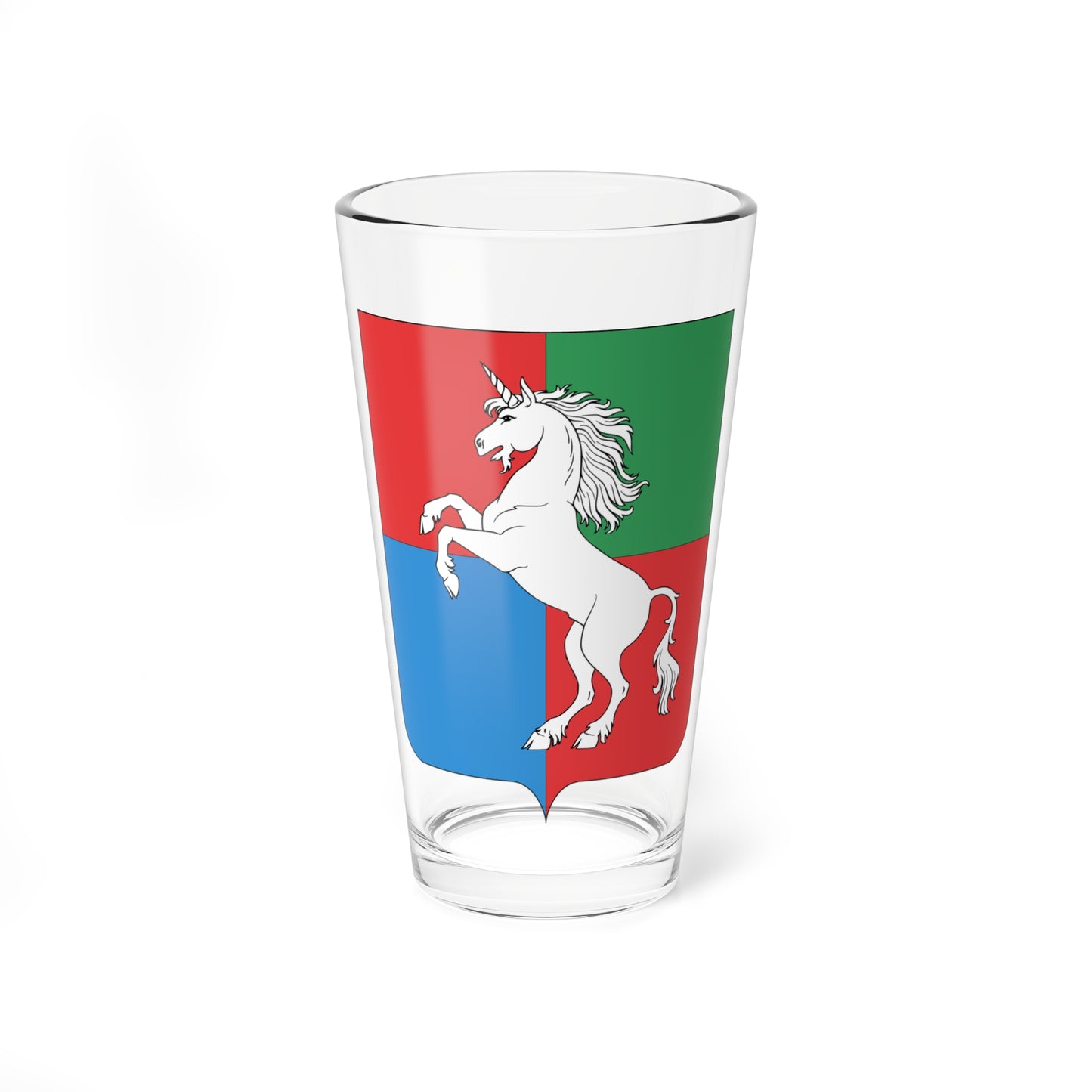 Coat of arms of Vyksa Nizhny Novgorod Oblast (Russia) (Coat of Arms) Pint Glass 16oz