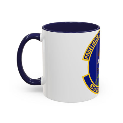 633d Contracting Squadron (U.S. Air Force) Accent Coffee Mug