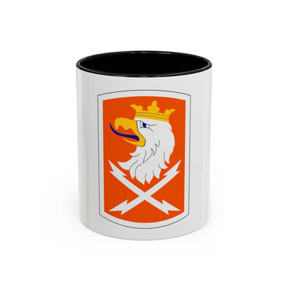 22 Signal Brigade (U.S. Army) Accent Coffee Mug