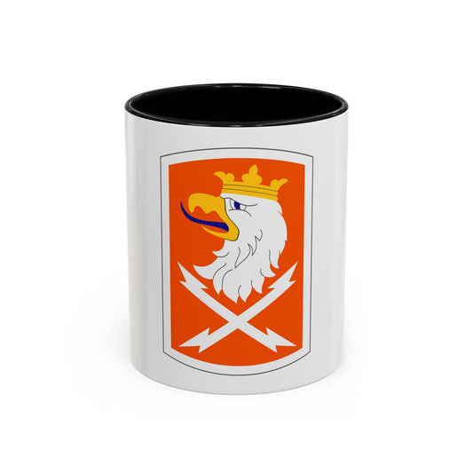 22 Signal Brigade (U.S. Army) Accent Coffee Mug