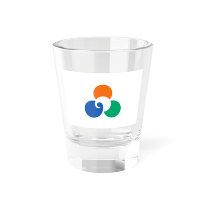 Flag of Minamisoma Fukushima (Japan) Shot Glass 1.5oz
