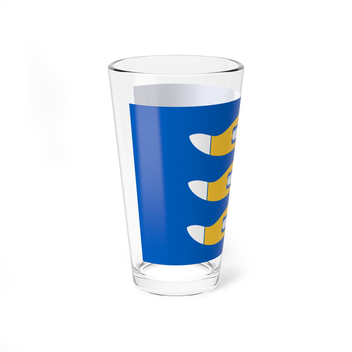 Hyvinkää.lippu (Finland) Pint Glass 16oz