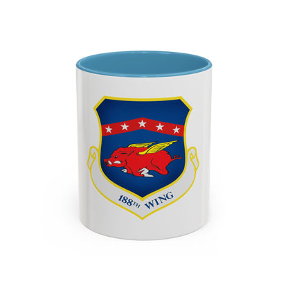188th Wing (U.S. Air Force) Accent Coffee Mug