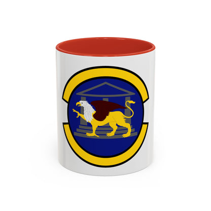 100 Maintenance Operations Squadron USAFE (U.S. Air Force) Accent Coffee Mug