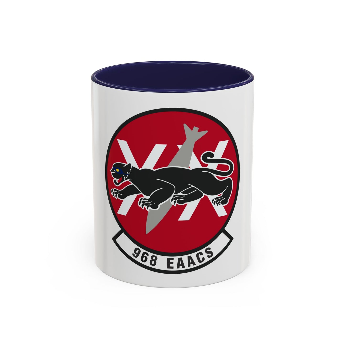 968th Expeditionary Airborne Air Control Squadron (U.S. Air Force) Accent Coffee Mug