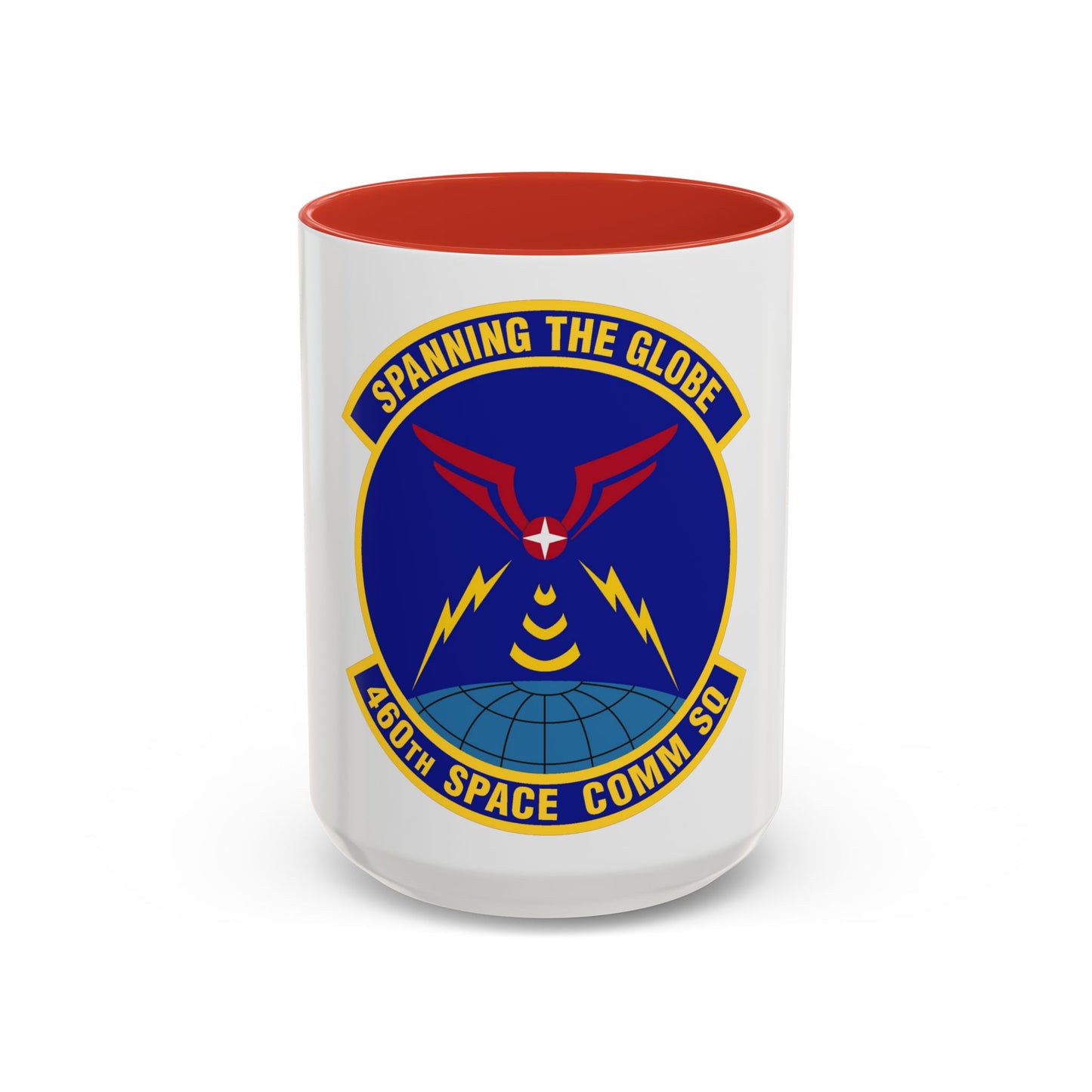 460th Space Communications Squadron (U.S. Air Force) Accent Coffee Mug