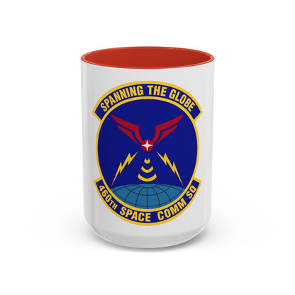 460th Space Communications Squadron (U.S. Air Force) Accent Coffee Mug
