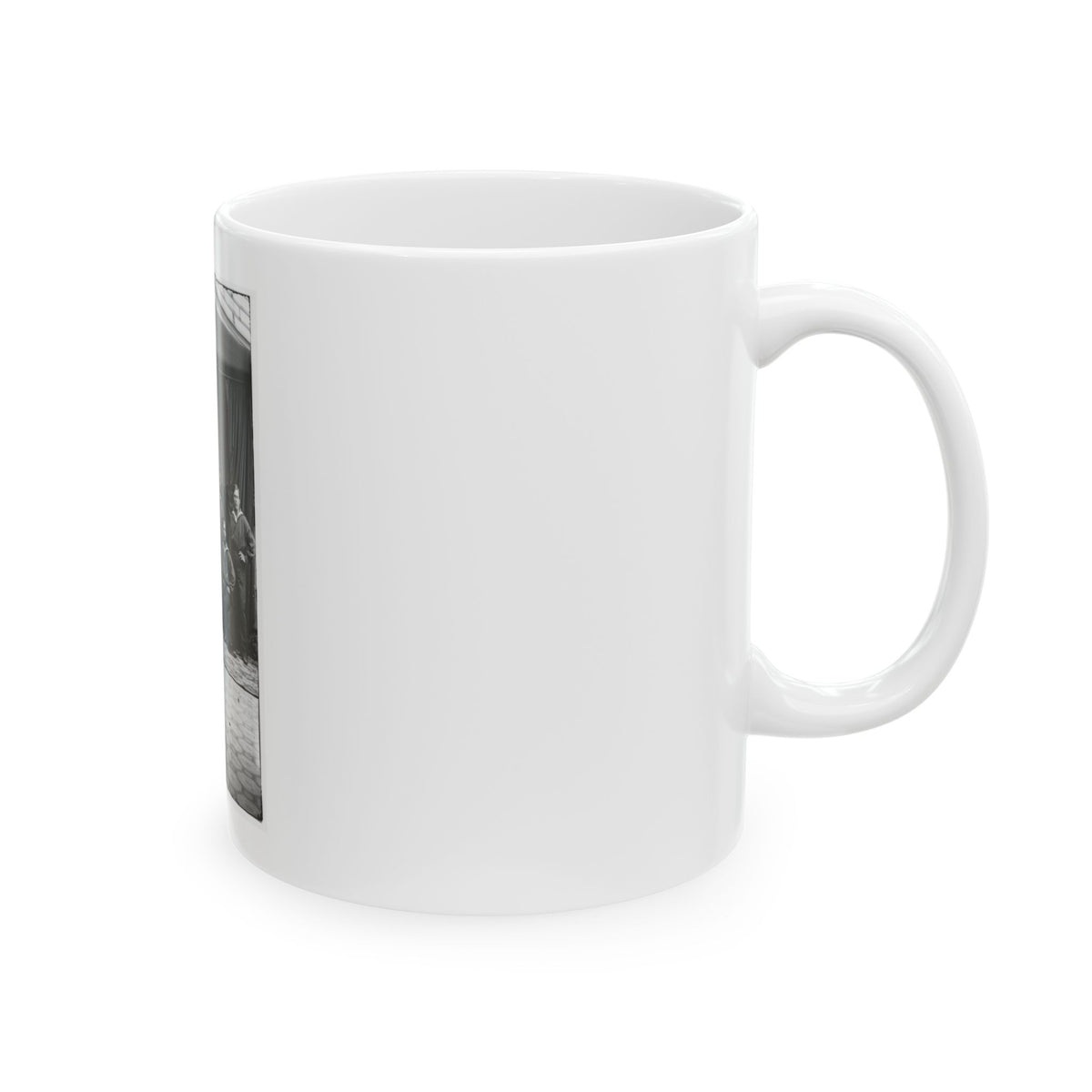 Group Of Russian Sailors From The Navy Ship Variag During Visit To New York City 001 (U.S. Civil War) White Coffee Mug