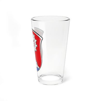 DEU Abtsteinach COA (Germany) (Coat of Arms) Pint Glass 16oz
