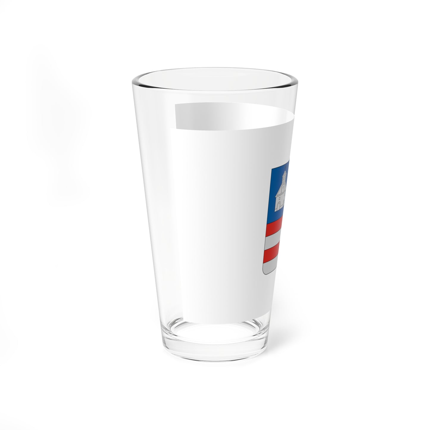 Flag of Pusztazamor (Hungary) Pint Glass 16oz