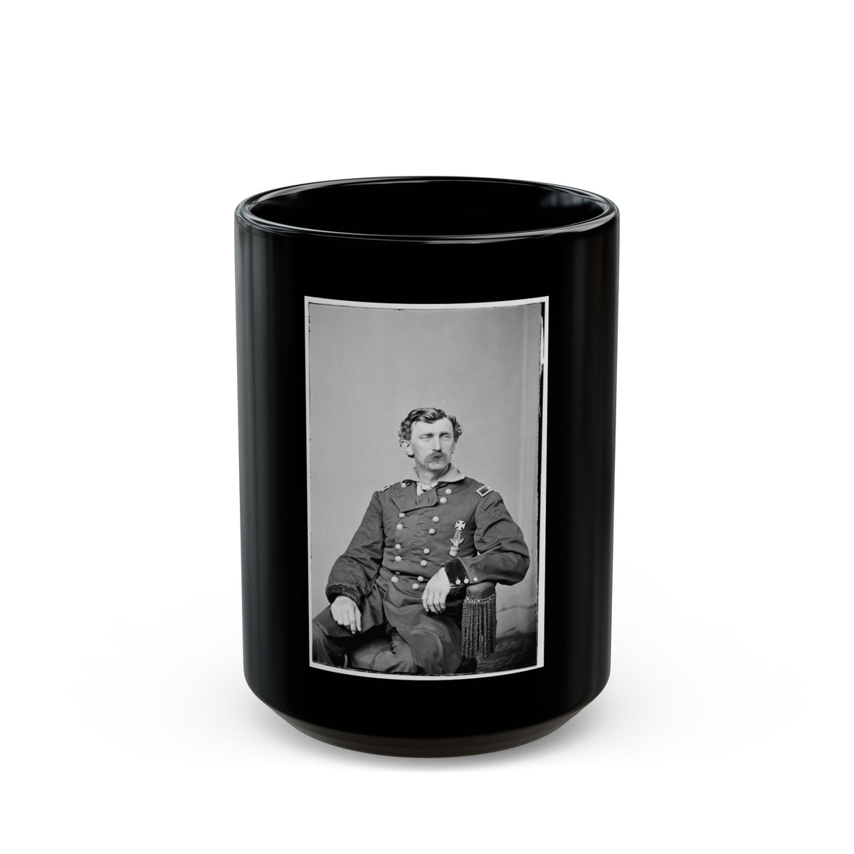 Brig. Gen. G.M. Love (U.S. Civil War) Black Coffee Mug