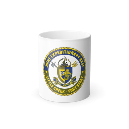 JEB Little Creek Fort Story (U.S. Navy) Color Changing Mug 11oz