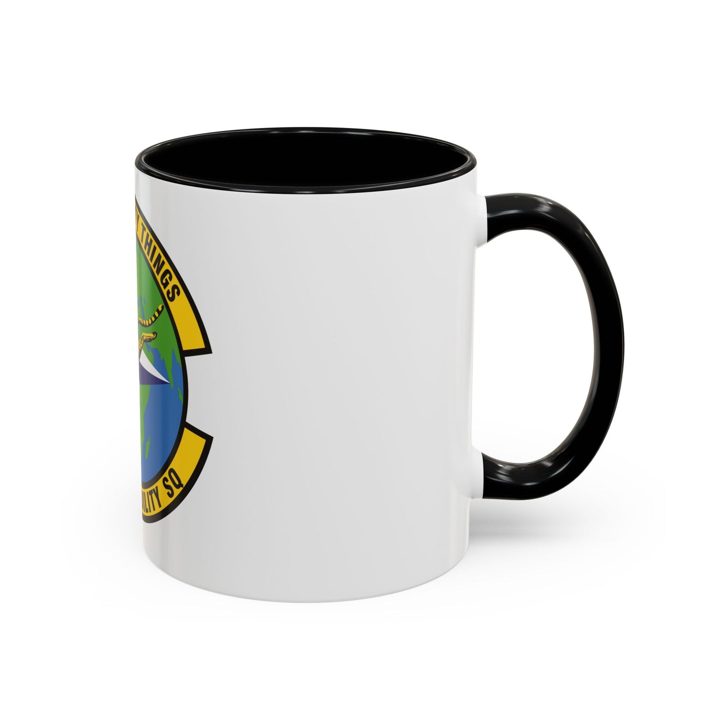 86th Air Mobility Squadron (U.S. Air Force) Accent Coffee Mug