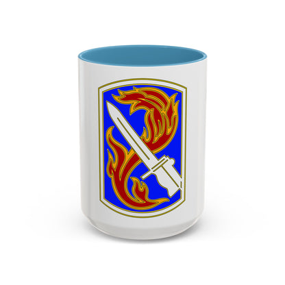 198TH INFANTRY BRIGADE (U.S. Army) Accent Coffee Mug
