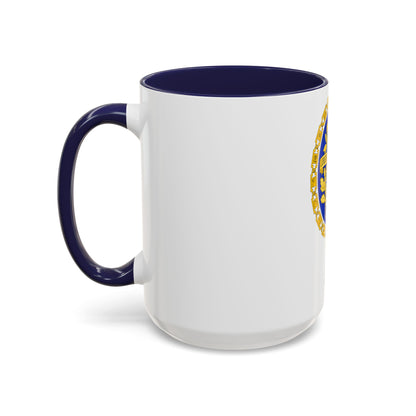 Coat of arms of the French Republic - Accent Coffee Mug