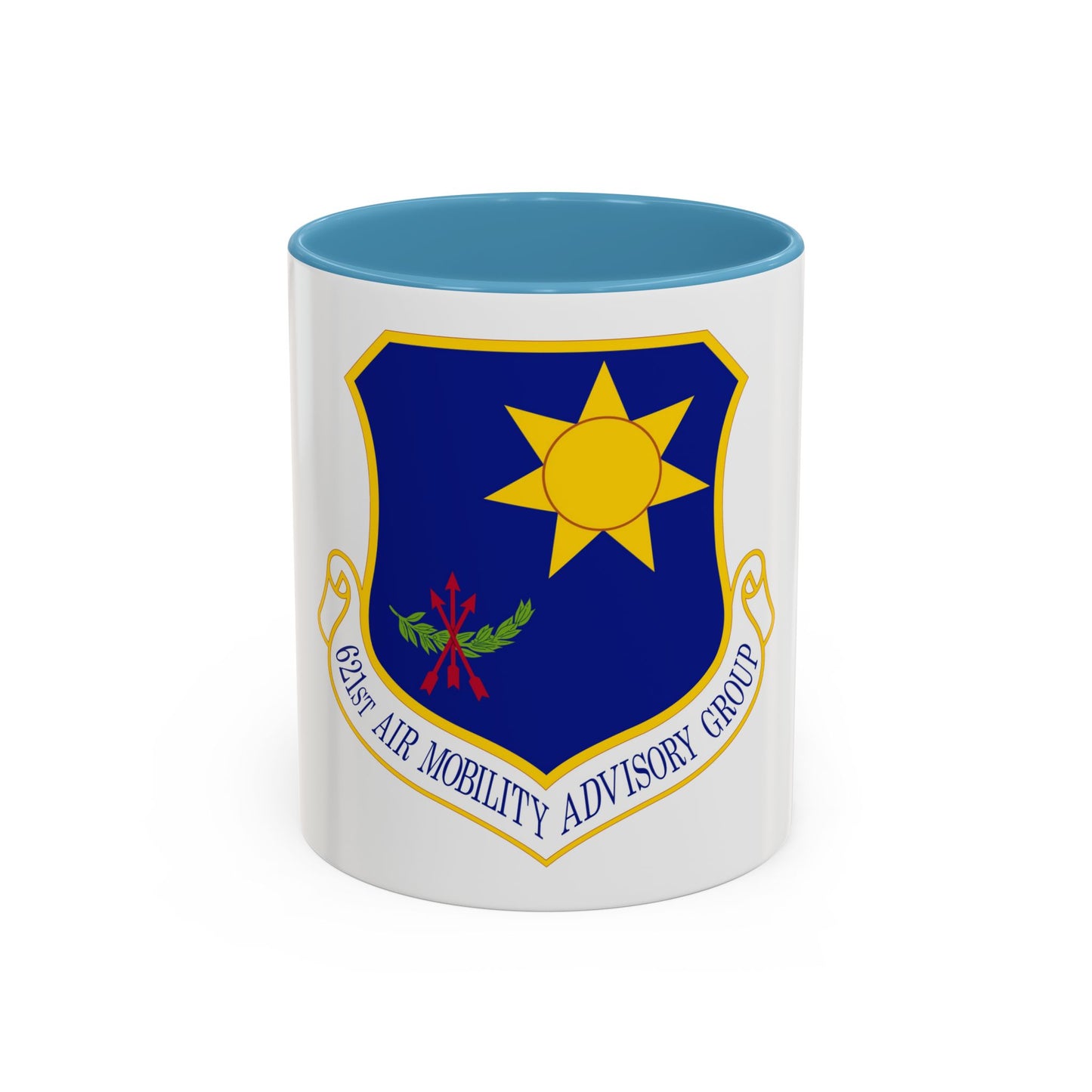621 Air Mobility Advisory Group AMC (U.S. Air Force) Accent Coffee Mug