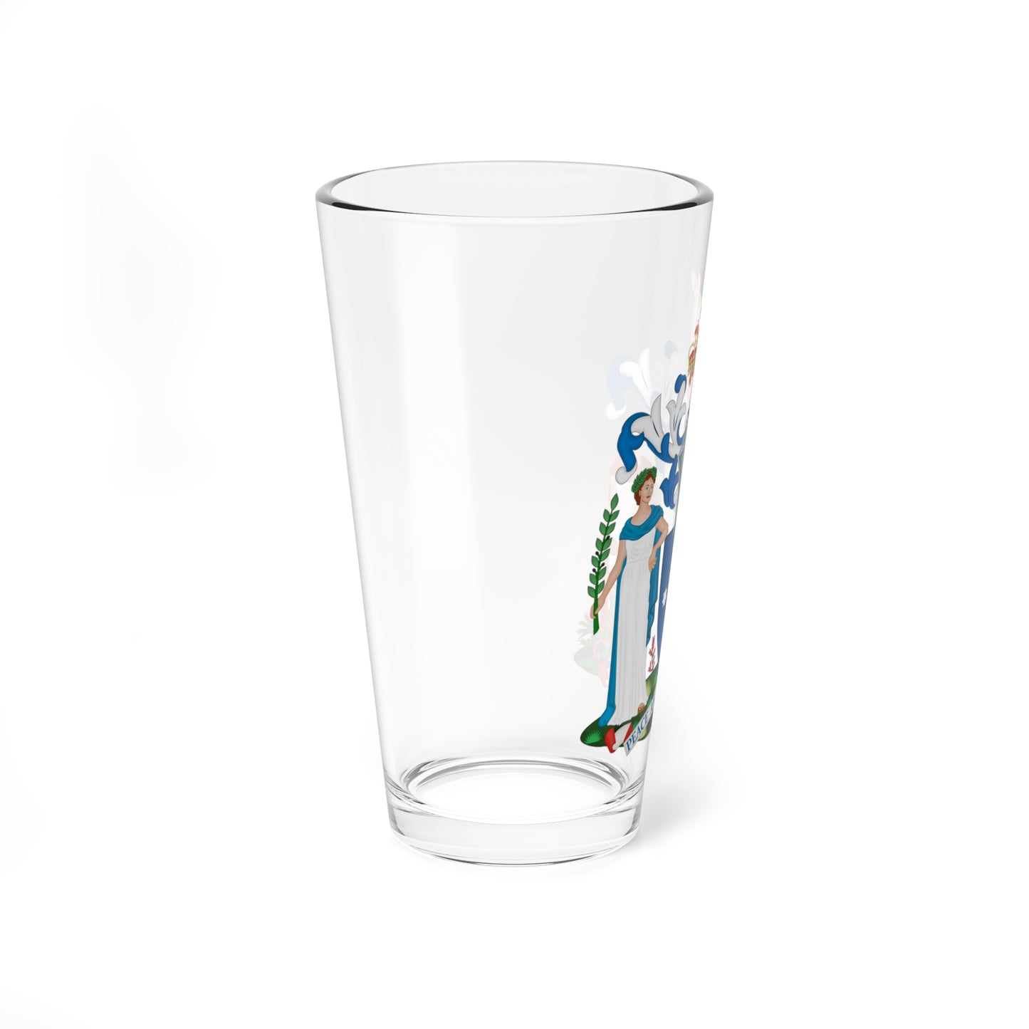 Coat of Arms of Victoria (Australia) (Coat of Arms) Pint Glass 16oz