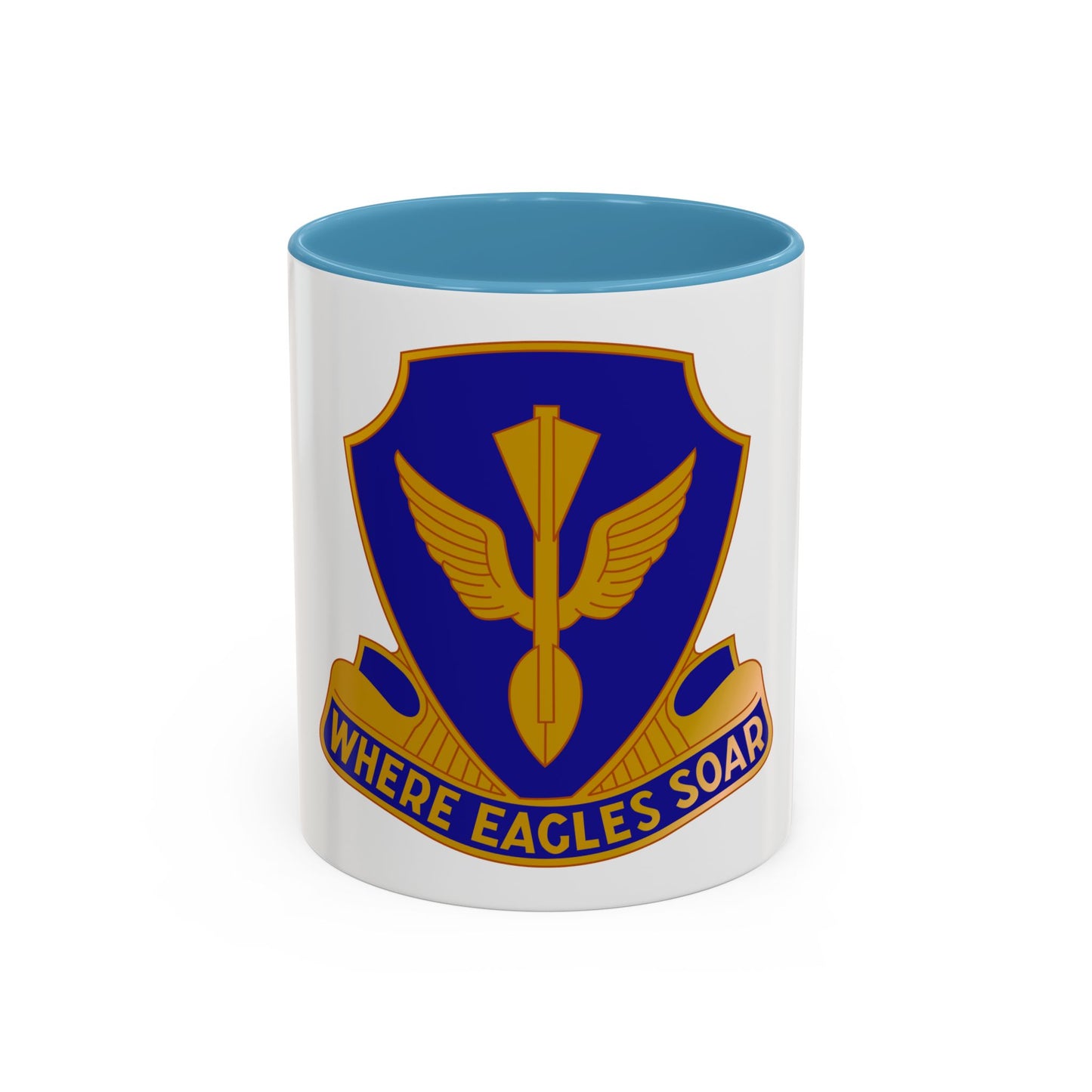 132 Aviation Regiment (U.S. Army) Accent Coffee Mug