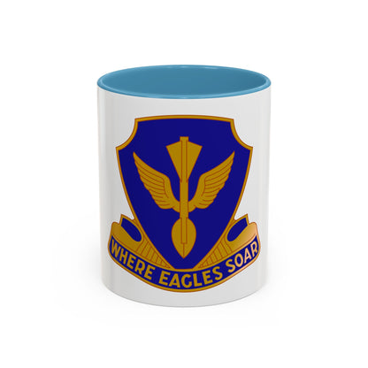 132 Aviation Regiment (U.S. Army) Accent Coffee Mug