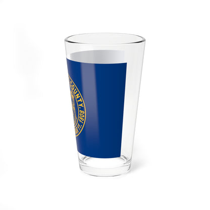 Flag of Cattaraugus County New York (United States) Pint Glass 16oz