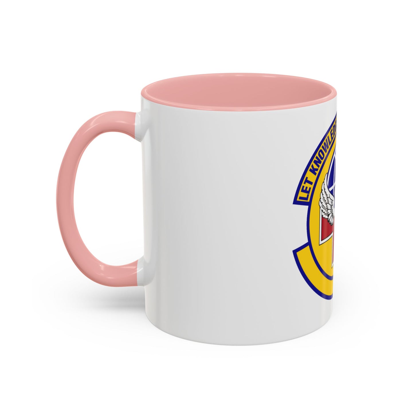 87 Healthcare Operations Squadron AMC (U.S. Air Force) Accent Coffee Mug