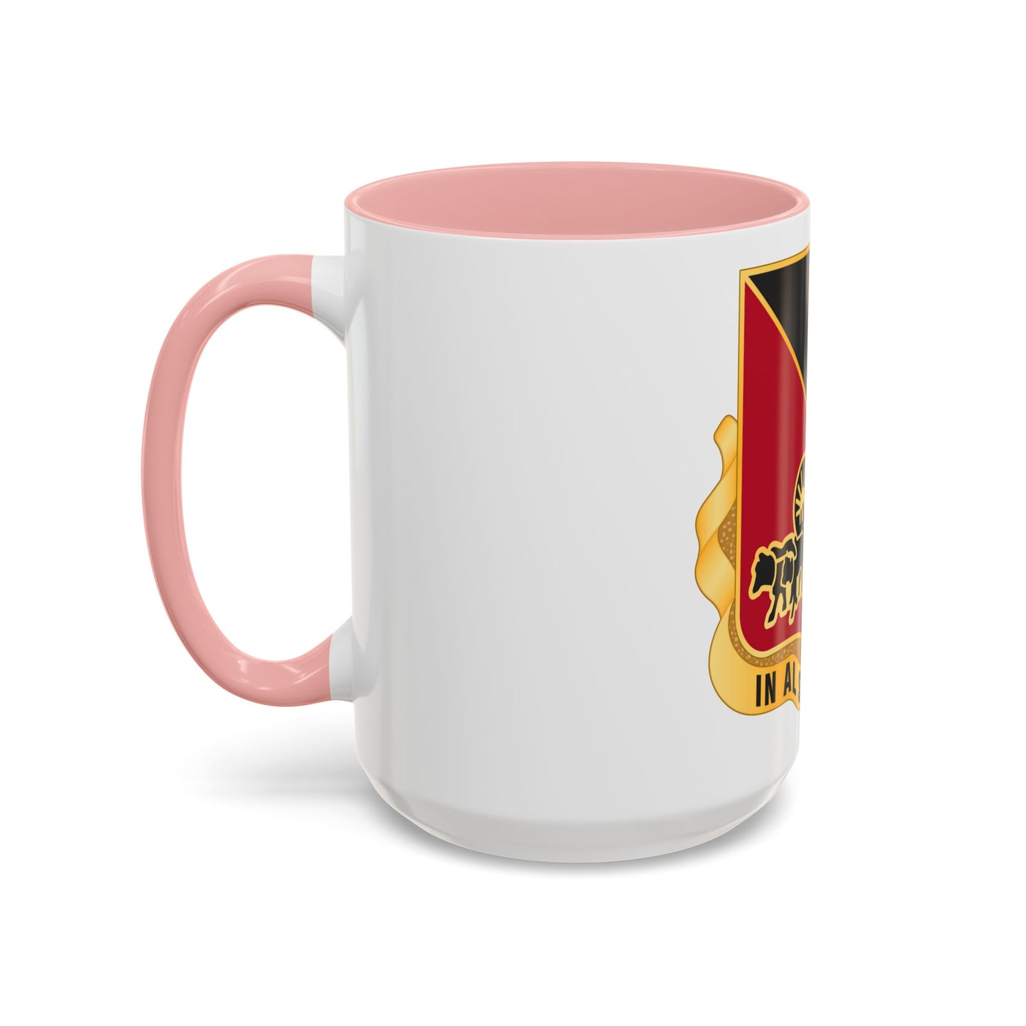 128 Engineer Battalion Nebraska National Guard (U.S. Army) Accent Coffee Mug