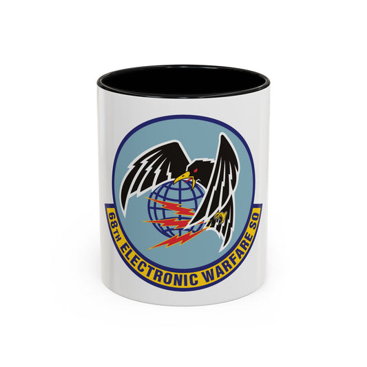68th Electronic Warfare Squadron (U.S. Air Force) Accent Coffee Mug