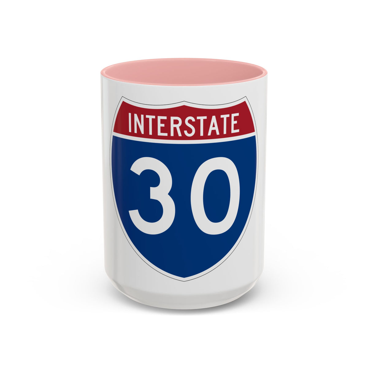 Interstate 30 (U.S. Highways) Accent Coffee Mug