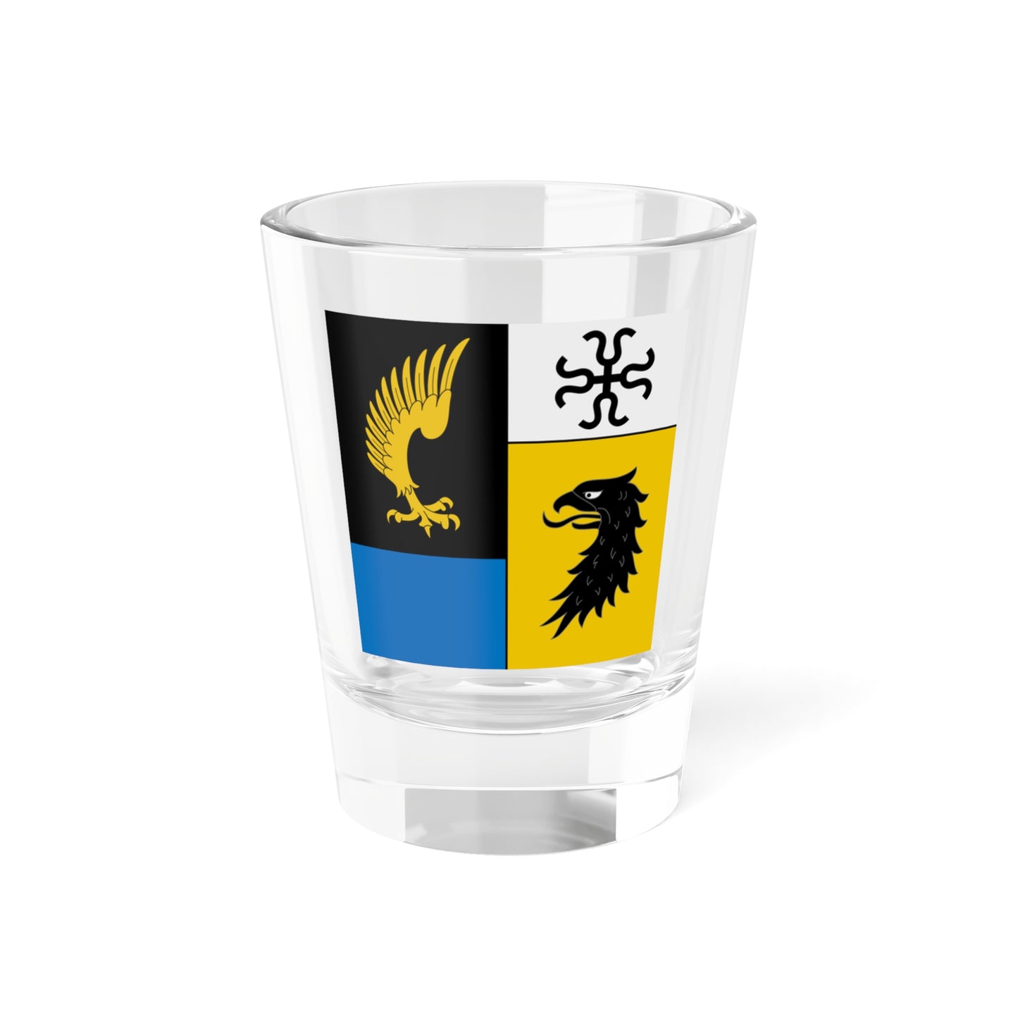 Flag of Josef Stubi (Switzerland) Shot Glass 1.5oz