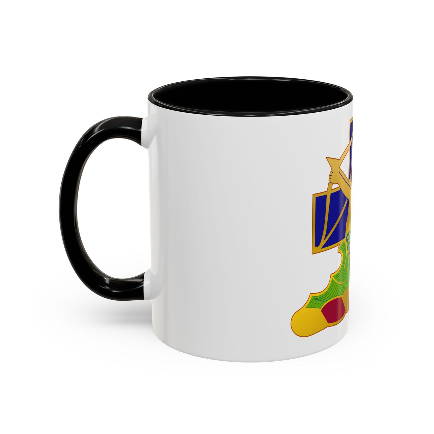 10th Antiaircraft Artillery Automatic Weapons Battalion (U.S. Army) Accent Coffee Mug
