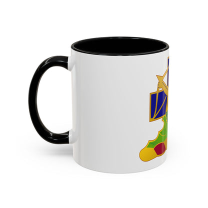 10th Antiaircraft Artillery Automatic Weapons Battalion (U.S. Army) Accent Coffee Mug