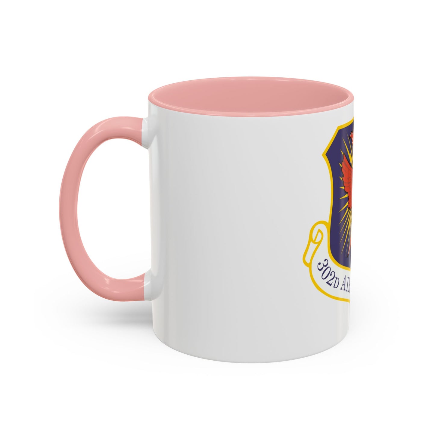302d Airlift Wing (U.S. Air Force) Accent Coffee Mug