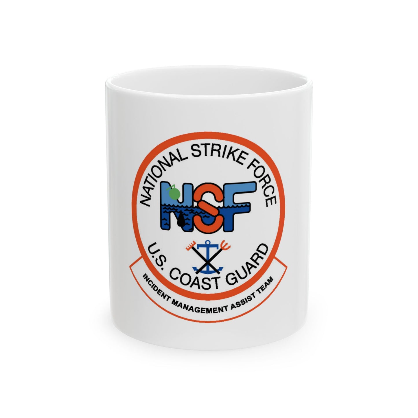 USCG NSF Incident Management Assist Team (U.S. Coast Guard) White Coffee Mug