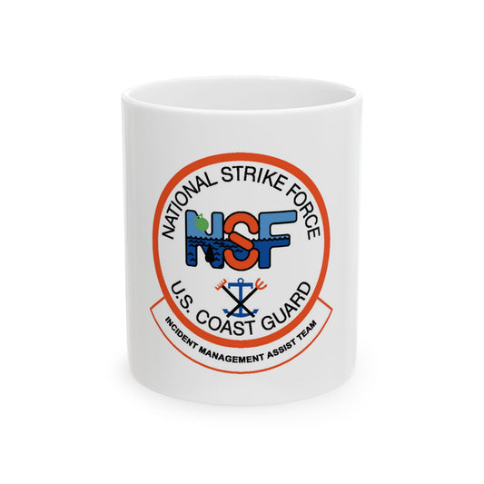 USCG NSF Incident Management Assist Team (U.S. Coast Guard) White Coffee Mug
