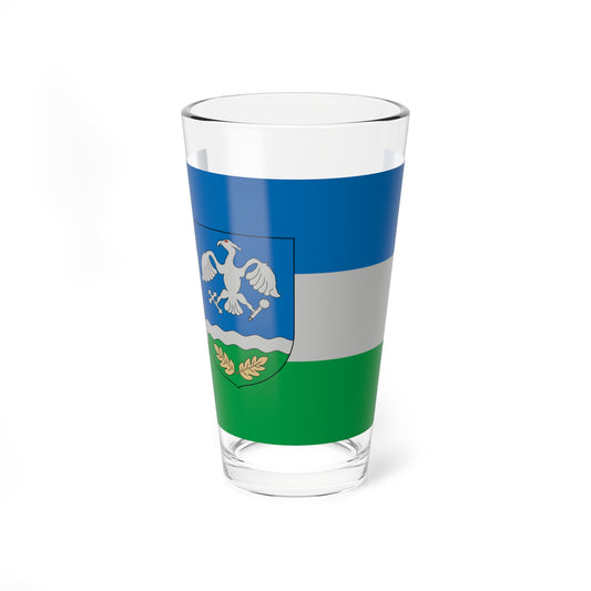 Flag of Marokfold (Hungary) Pint Glass 16oz