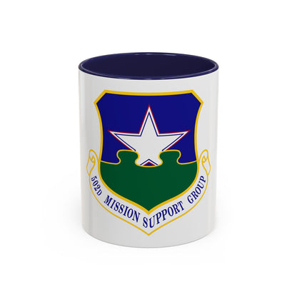 502d Mission Support Group (U.S. Air Force) Accent Coffee Mug