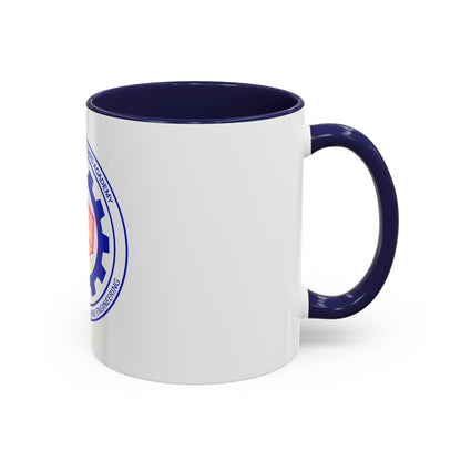 CG Naval Architecture & Marine Eng (U.S. Coast Guard) Accent Coffee Mug