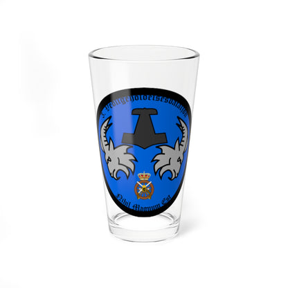 Emblem for the III-TRR (Denmark) (Coat of Arms) Pint Glass 16oz