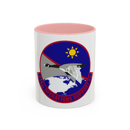 811th Operations Support Squadron (U.S. Air Force) Accent Coffee Mug