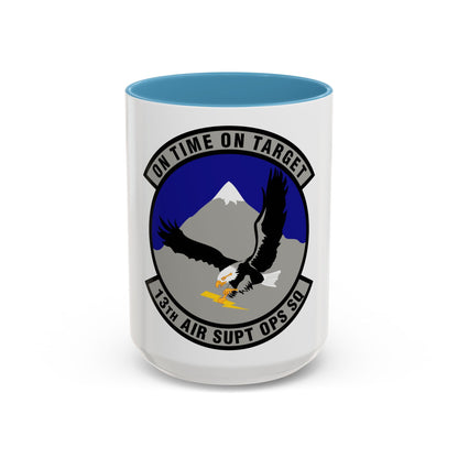 13 Air Support Operations Squadron ACC (U.S. Air Force) Accent Coffee Mug