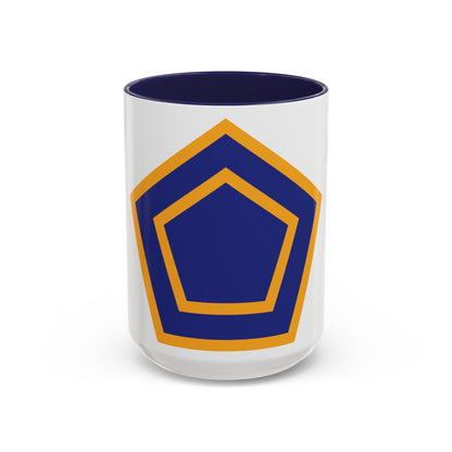 US 55th Infantry Division (U.S. Army) Accent Coffee Mug