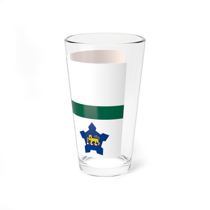Naval Ensign of South Africa 1981-1994 (South Africa) Pint Glass 16oz