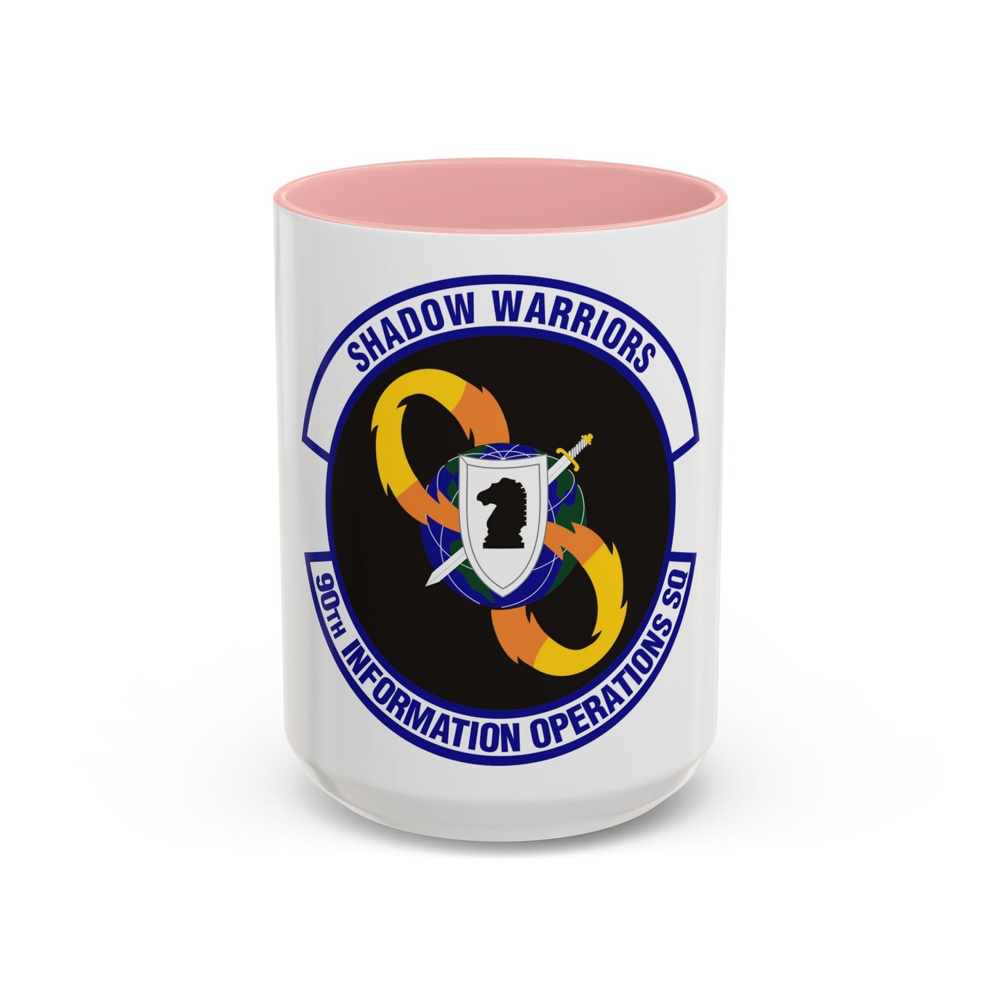 90th Information Operations Squadron (U.S. Air Force) Accent Coffee Mug