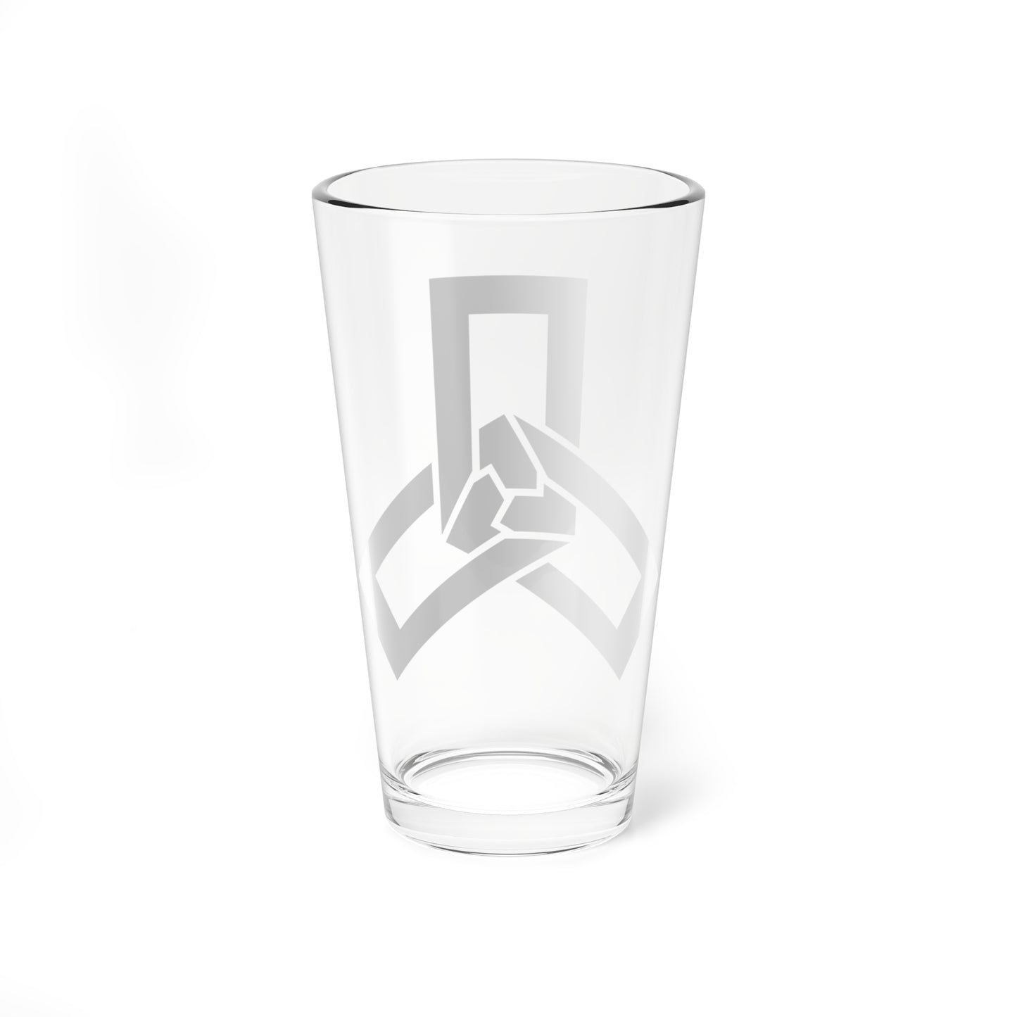 Emblem of Mikuni Fukui 1968-2006 (Japan) (Coat of Arms) Pint Glass 16oz