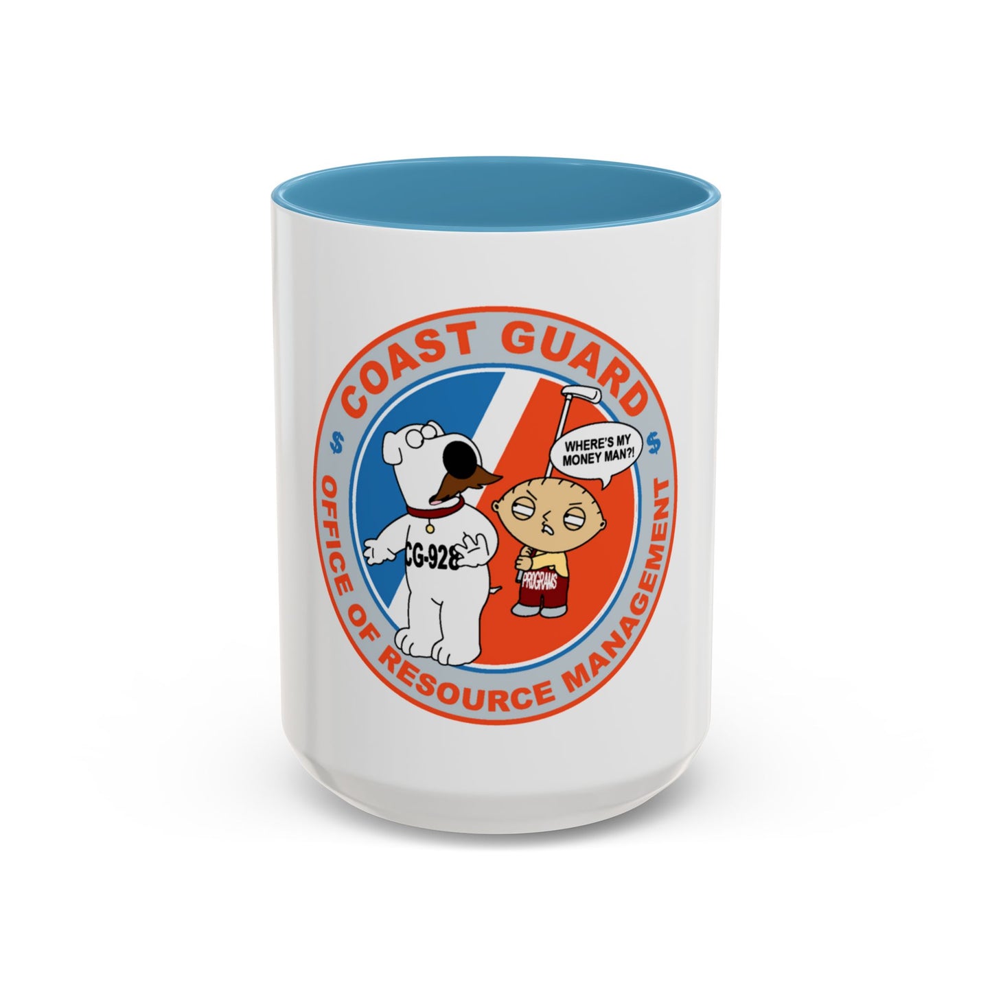 CG 928 ORM (U.S. Coast Guard) Accent Coffee Mug