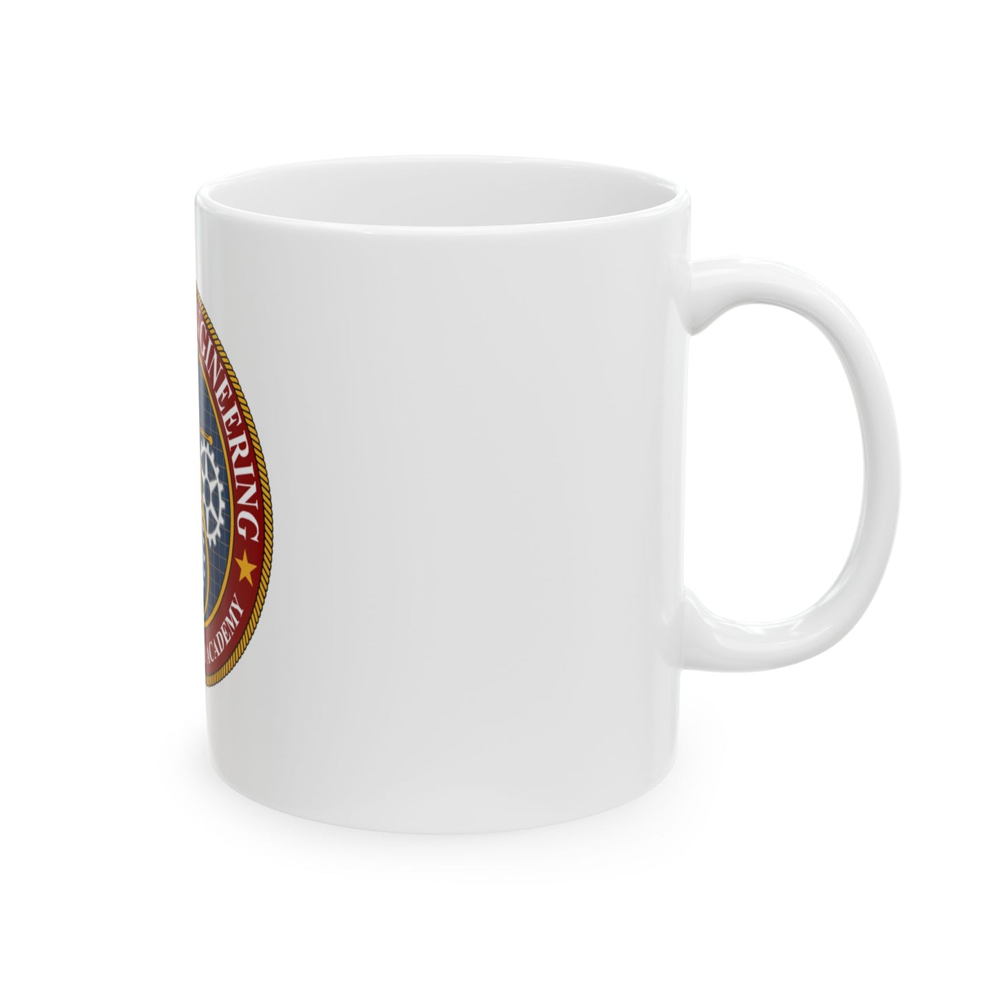 USCG Acad Mech Engineering (U.S. Coast Guard) White Coffee Mug