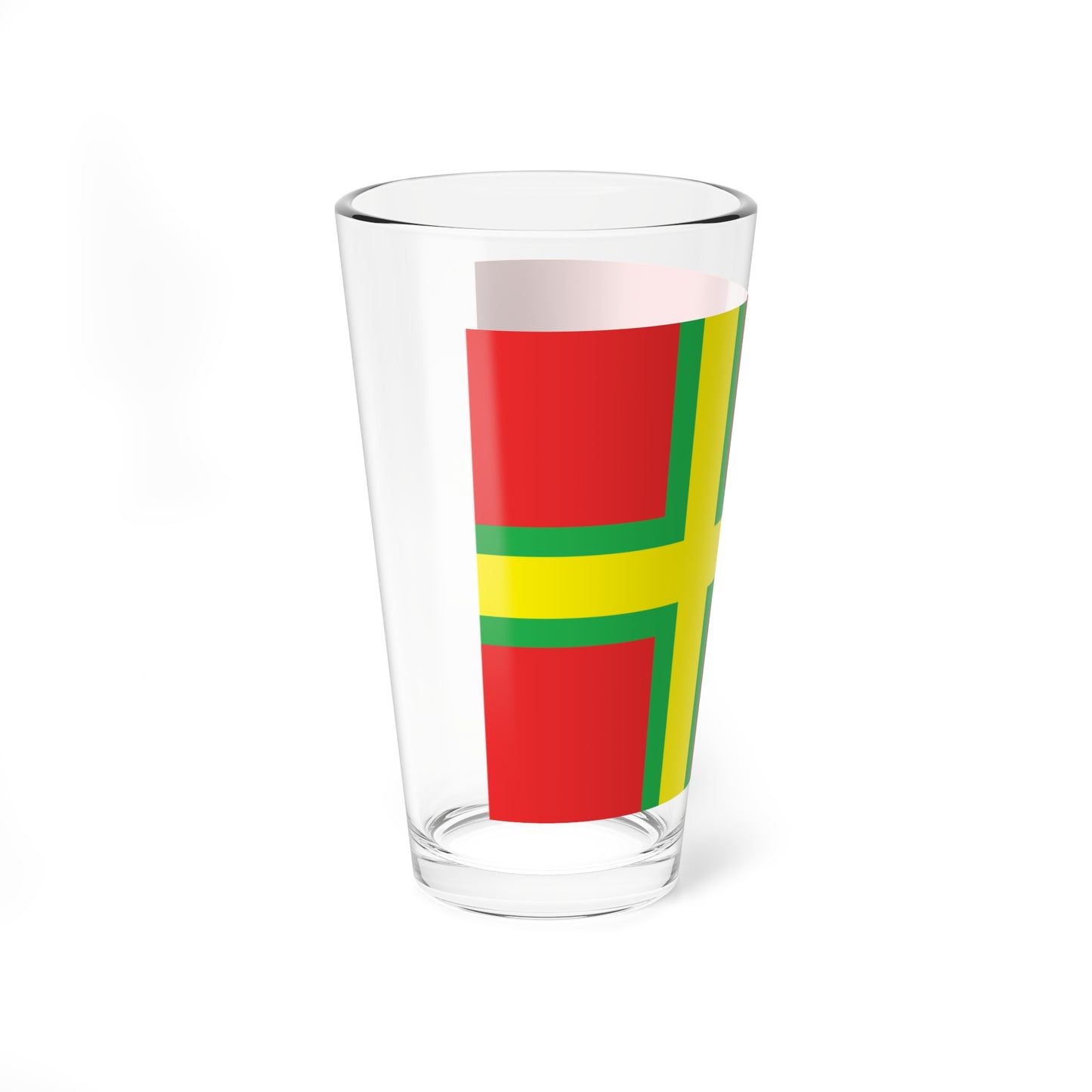 Flag of Osterlen (Sweden) Pint Glass 16oz