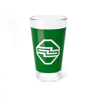 Flag of Mishima Shizuoka (Japan) Pint Glass 16oz
