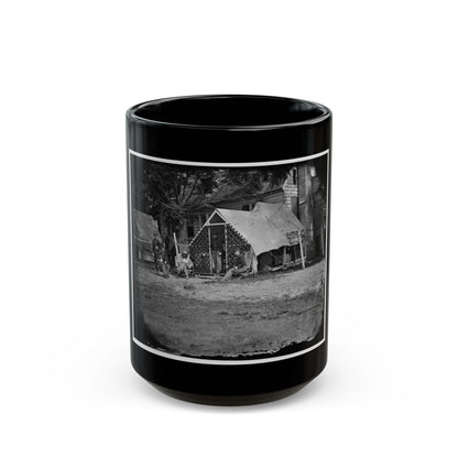Untitled 001(5) (U.S. Civil War) Black Coffee Mug